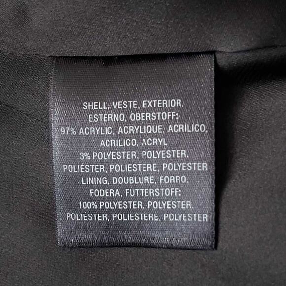 Womens Moulinette Soeurs Anthropologie Glissade Shimmer Tweed Dress Black Sze 12 - Picture 6 of 11